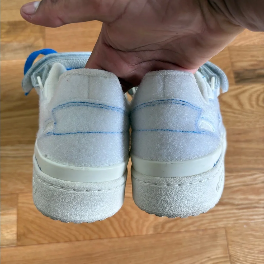 Size 10 - adidas Forum 84 Low Off White Blue Bird Creators Club GX1018